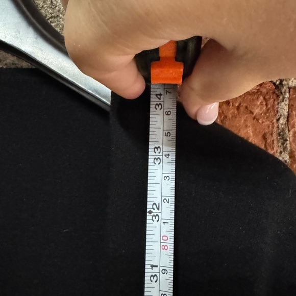 Eileen Fisher Elegant Black Open Front Drape Knit Cardigan Sweater Size Small - Picture 4 of 5